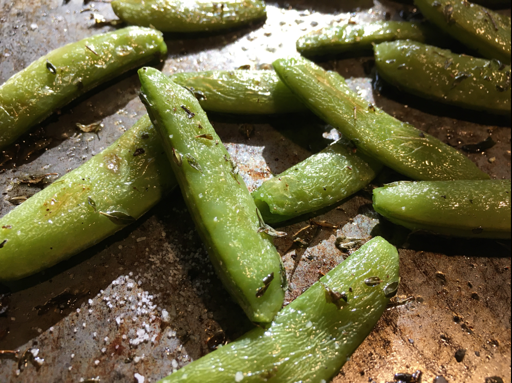 Featured image for “Roasted Snap Pea”
