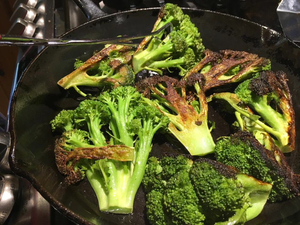 Featured image for “Skillet Roasted Broccoli”