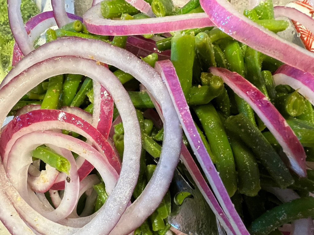 Featured image for “Green Beans and Red Onion Salad”